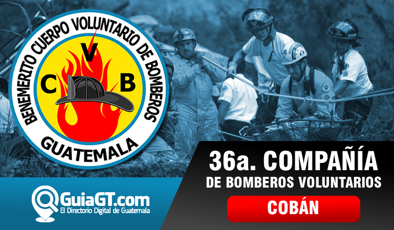 Compañía 36a. Bomberos Voluntarios de Cobán