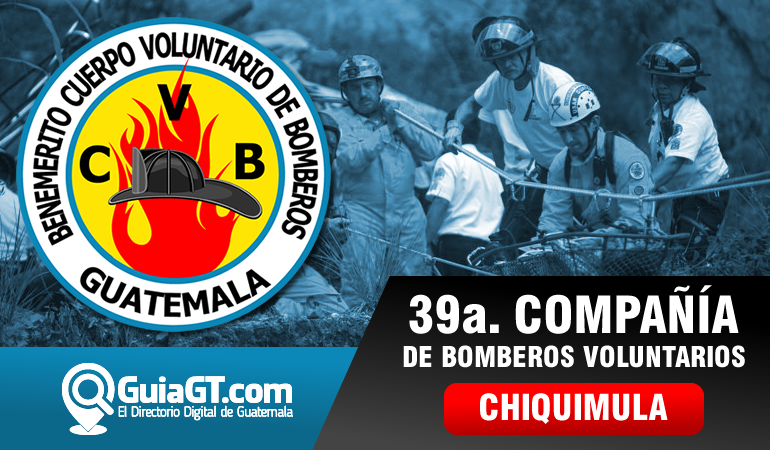Compañía 39a. Bomberos Voluntarios de Chiquimula