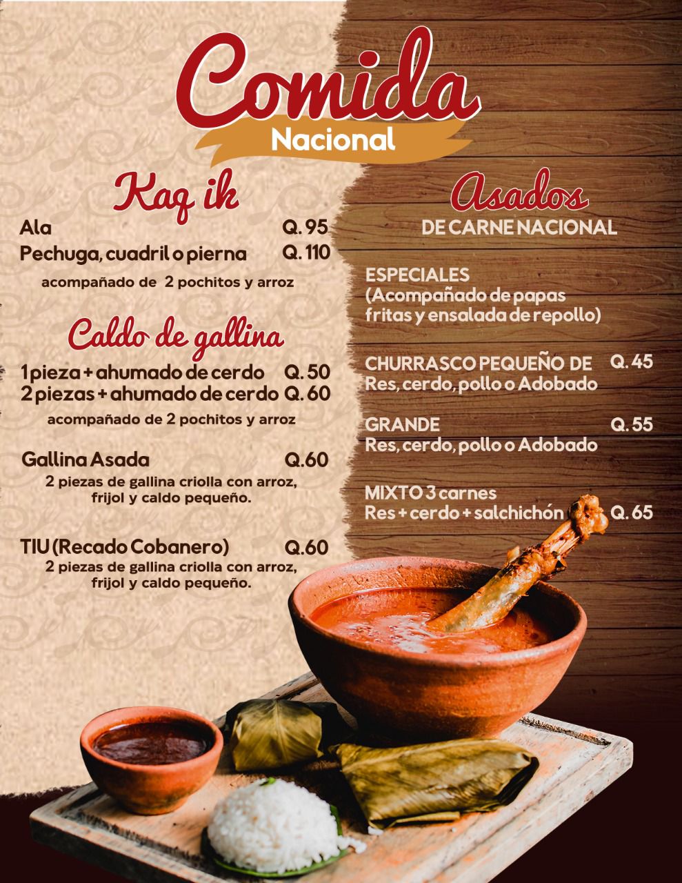 Restaurante Las Tablas Chamelco